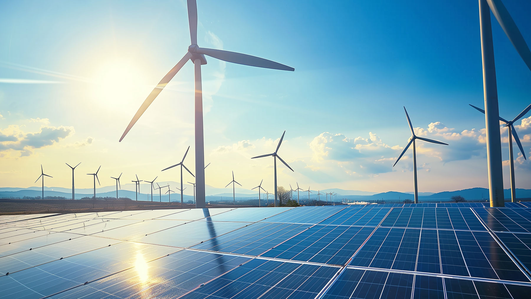 green energy wind farm