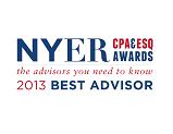 NYER- CPA & ESQ Awards: 2013 Best Advisor